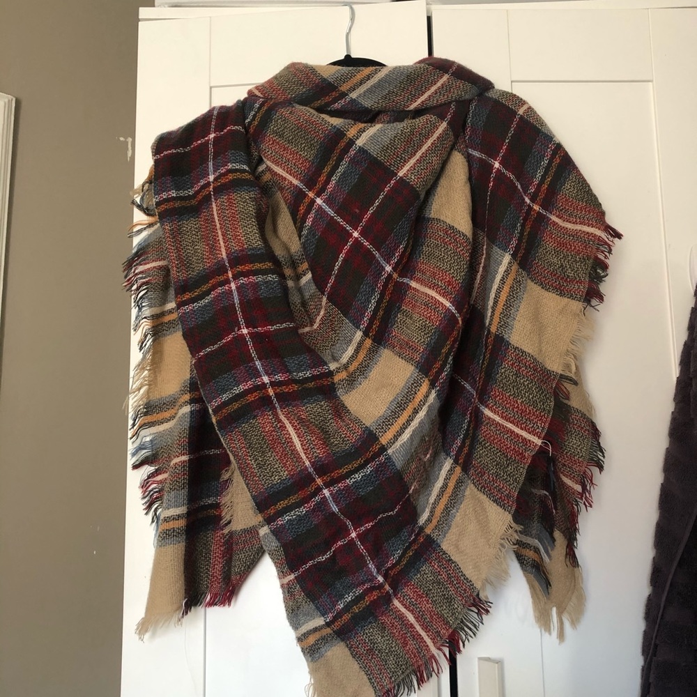 Call it Spring- Plaid Scarf